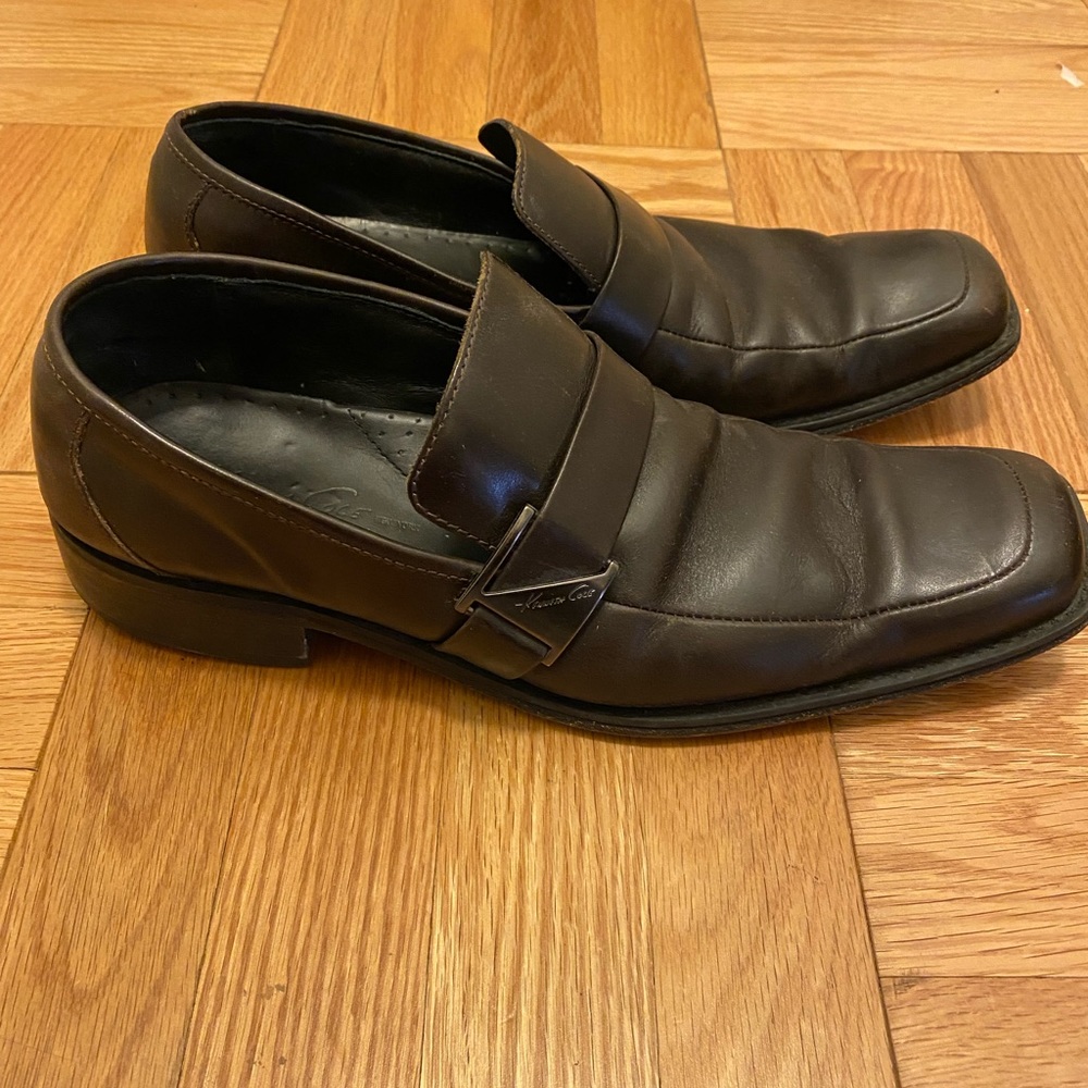 Kenneth Cole leather loafers size 9.5